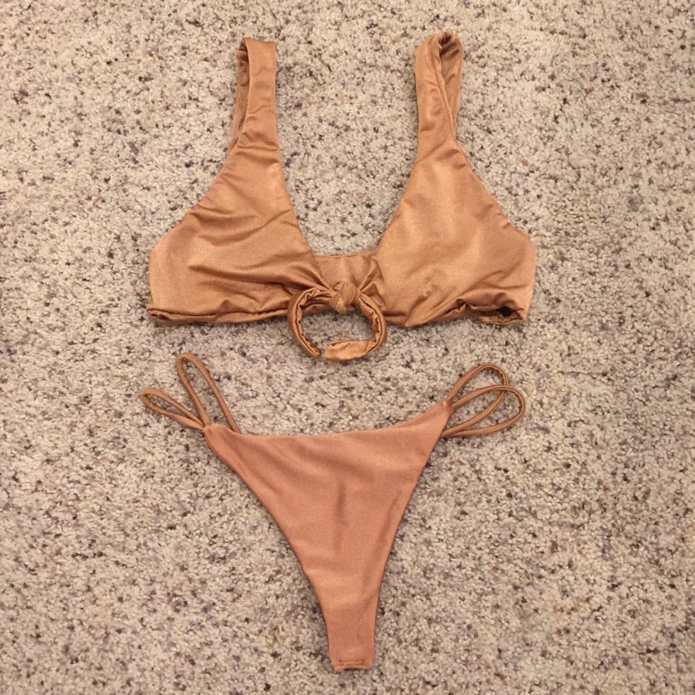 Kaikini nude bikini set